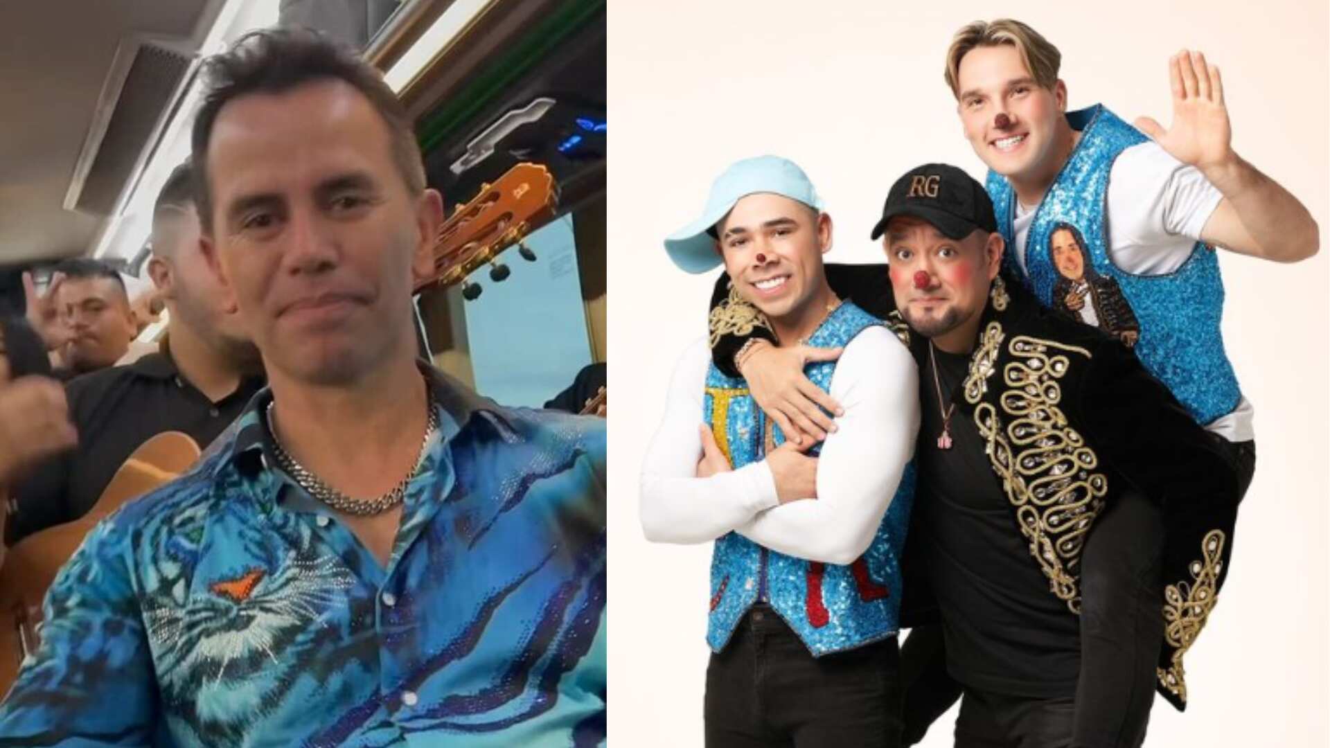 Raúl Gasca del Circo Hermanos Gasca le dio en el corazón a Jhonny Rivera con hermoso regalo