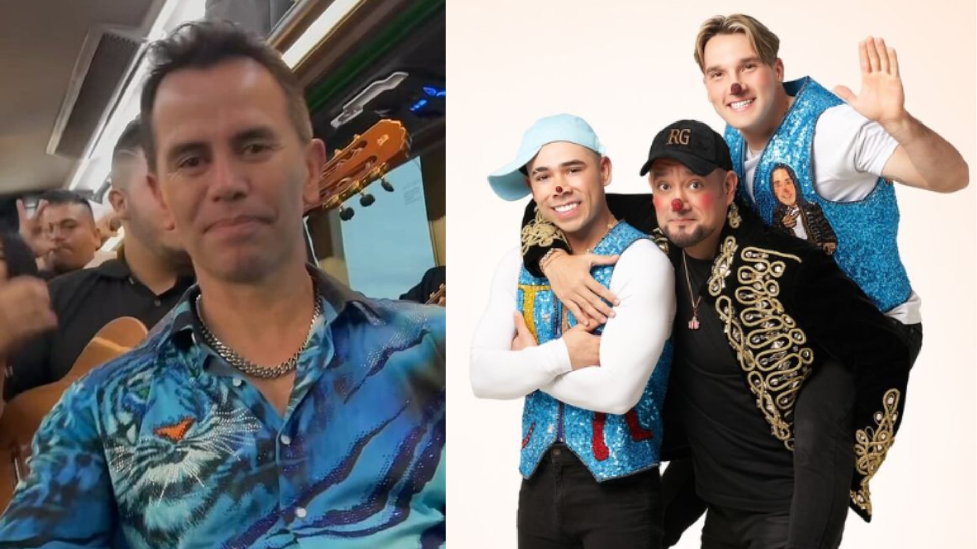 Raúl Gasca del Circo Hermanos Gasca le dio en el corazón a Jhonny Rivera con hermoso regalo