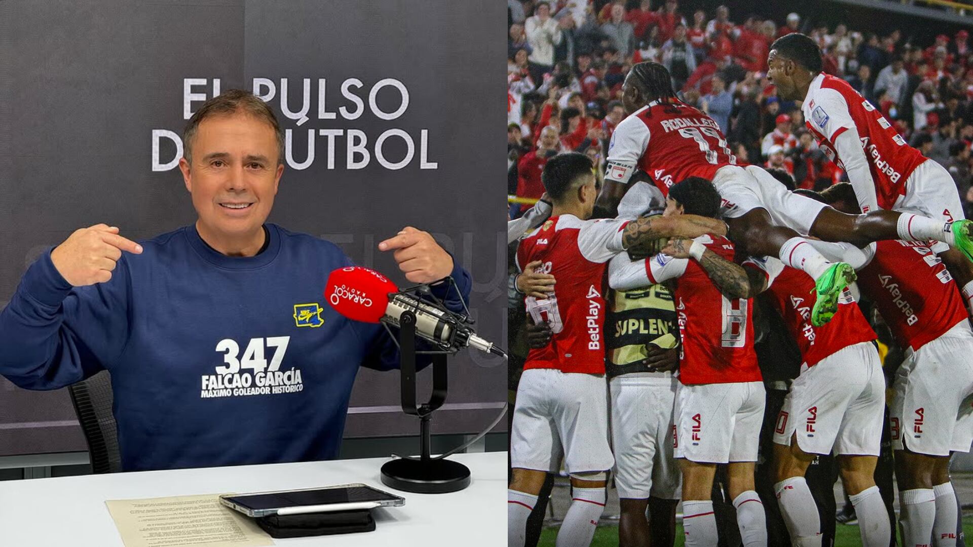 César Augusto Londoño hizo unas cuentas bien curiosas donde Santa Fe saldría campeón