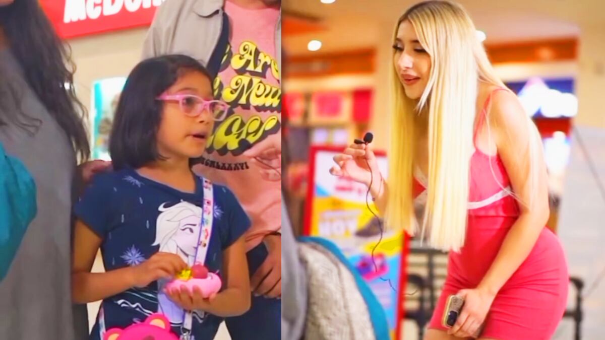 Este es el momento en el que la niña reveló la infidelidad de su mamá en frente de su papá