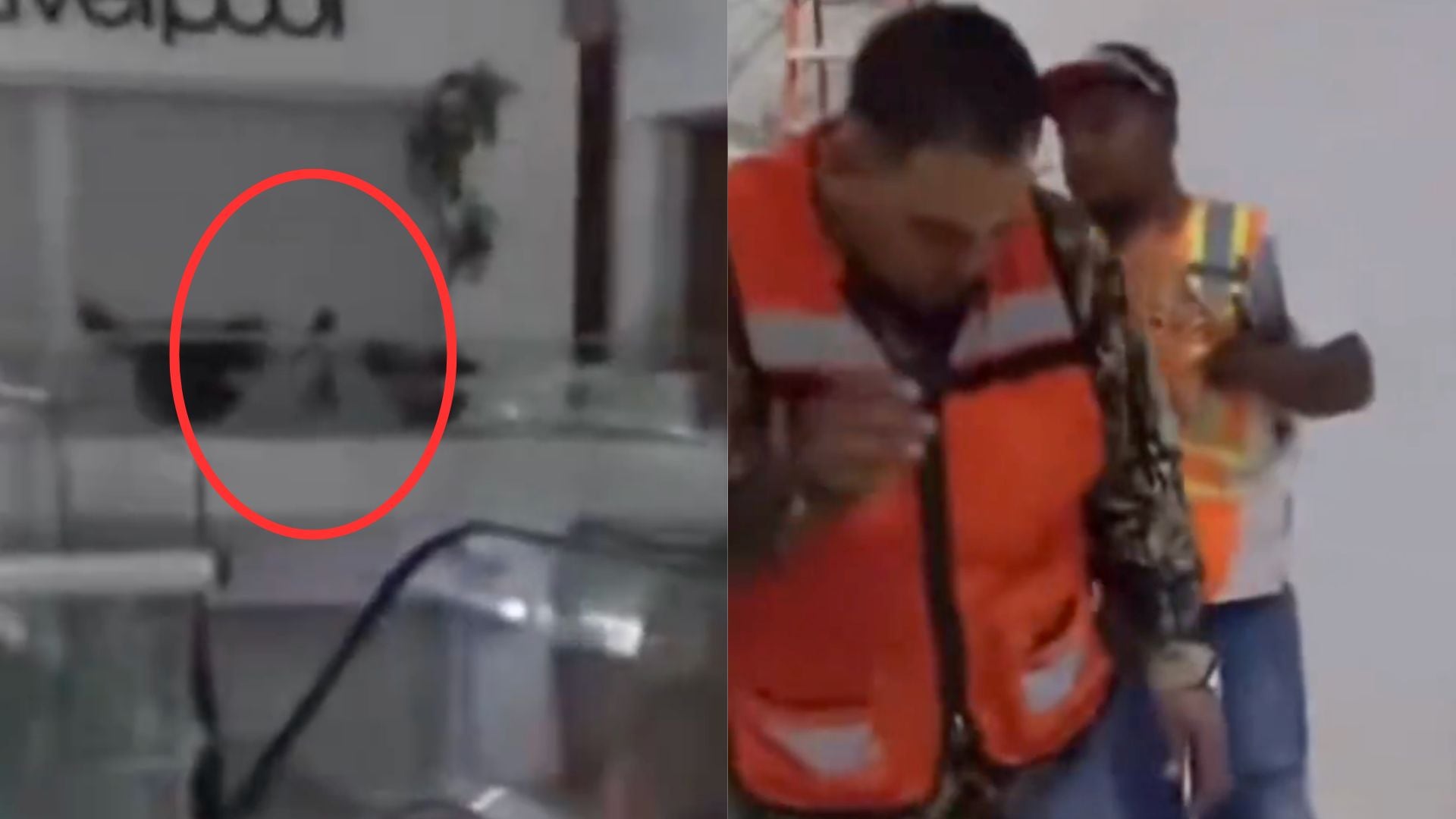 Video de extraña silueta en centro comercial genera debate