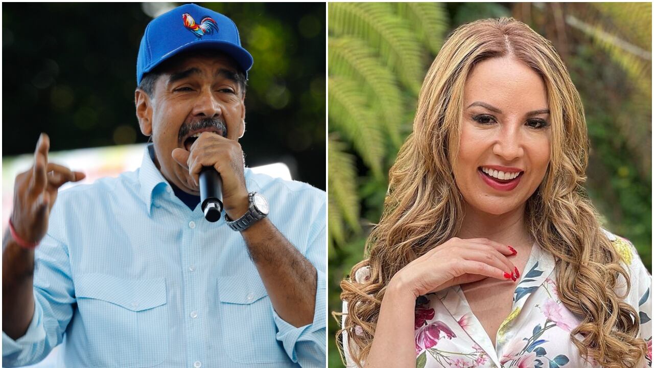 Nicolás Maduro y Mafe Walker