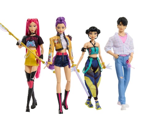 Las Guerreras K-Pop no sólo tienen nominación al Oscar, ahora también tienen línea de juguetes