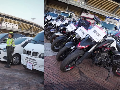 ¿Está el suyo? Policía recuperó carros y motos robadas durante operativo en tres localidades