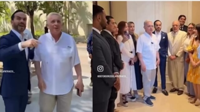 Foto Uribe llega a la casa de Abelardo De La Espriella tras la primera vuelta y envía mensaje político clave.