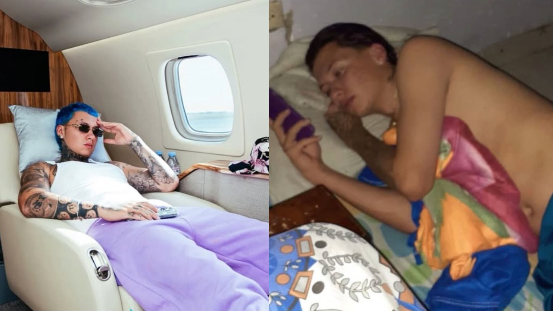 Blessd mostró cómo lucía antes de ser famoso