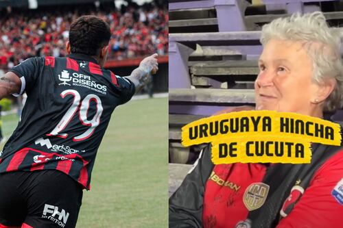 La mejor historia que leerás hoy: Abuelita uruguaya se confesó hincha del Cúcuta y sueña con la Libertadores 2027