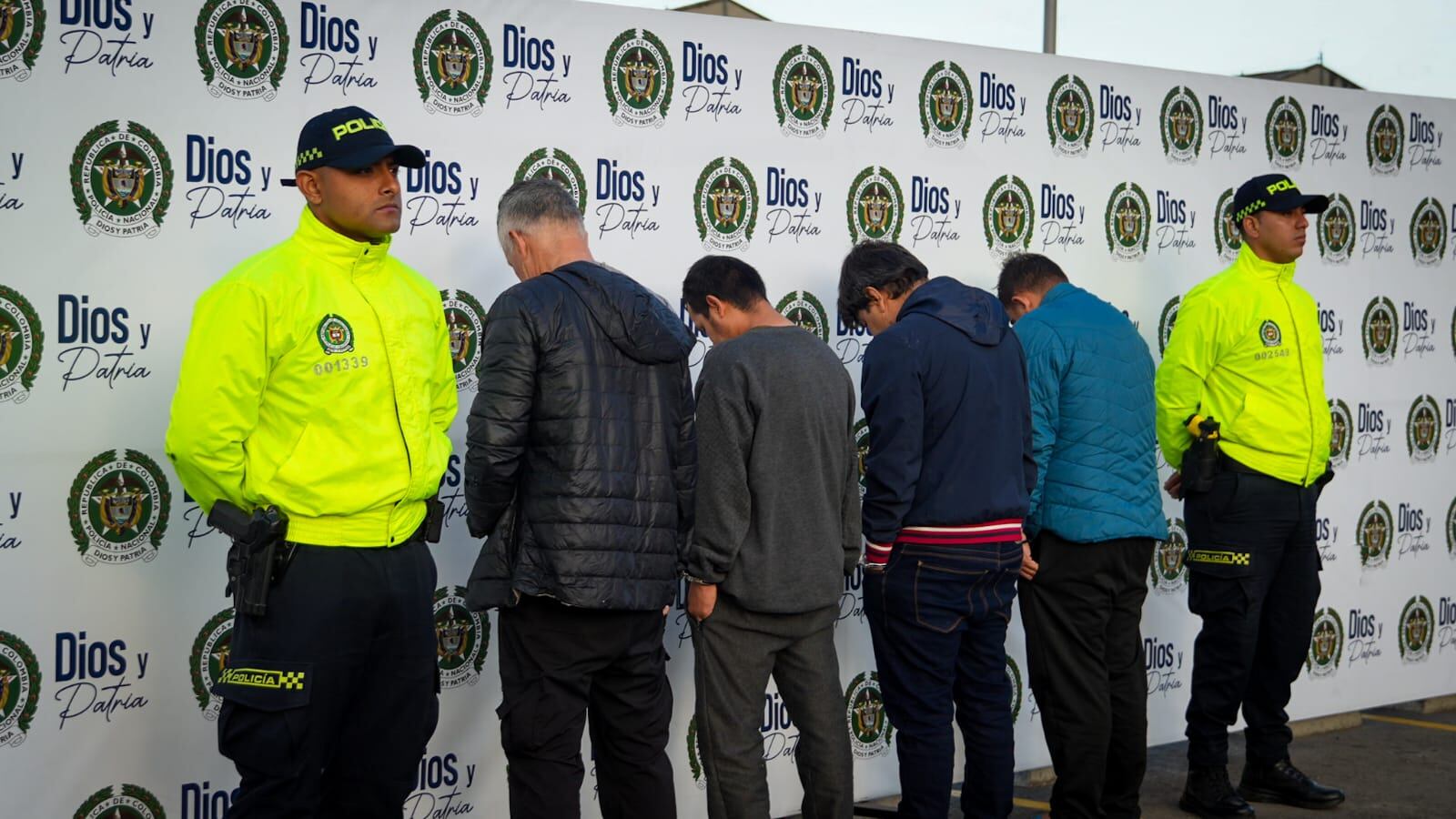 Golpes a bandas criminales en Bogotá