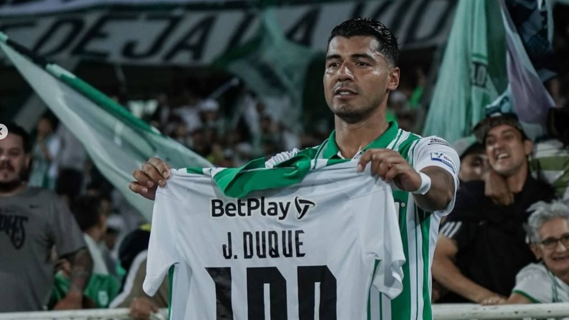 Jefferson Duque llegó a 100 goles con Atlético Nacional