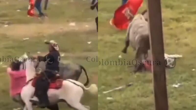 Hombre falleció luego de ser arrollado por un caballo en una corrida de toros en San Carlos, Córdoba