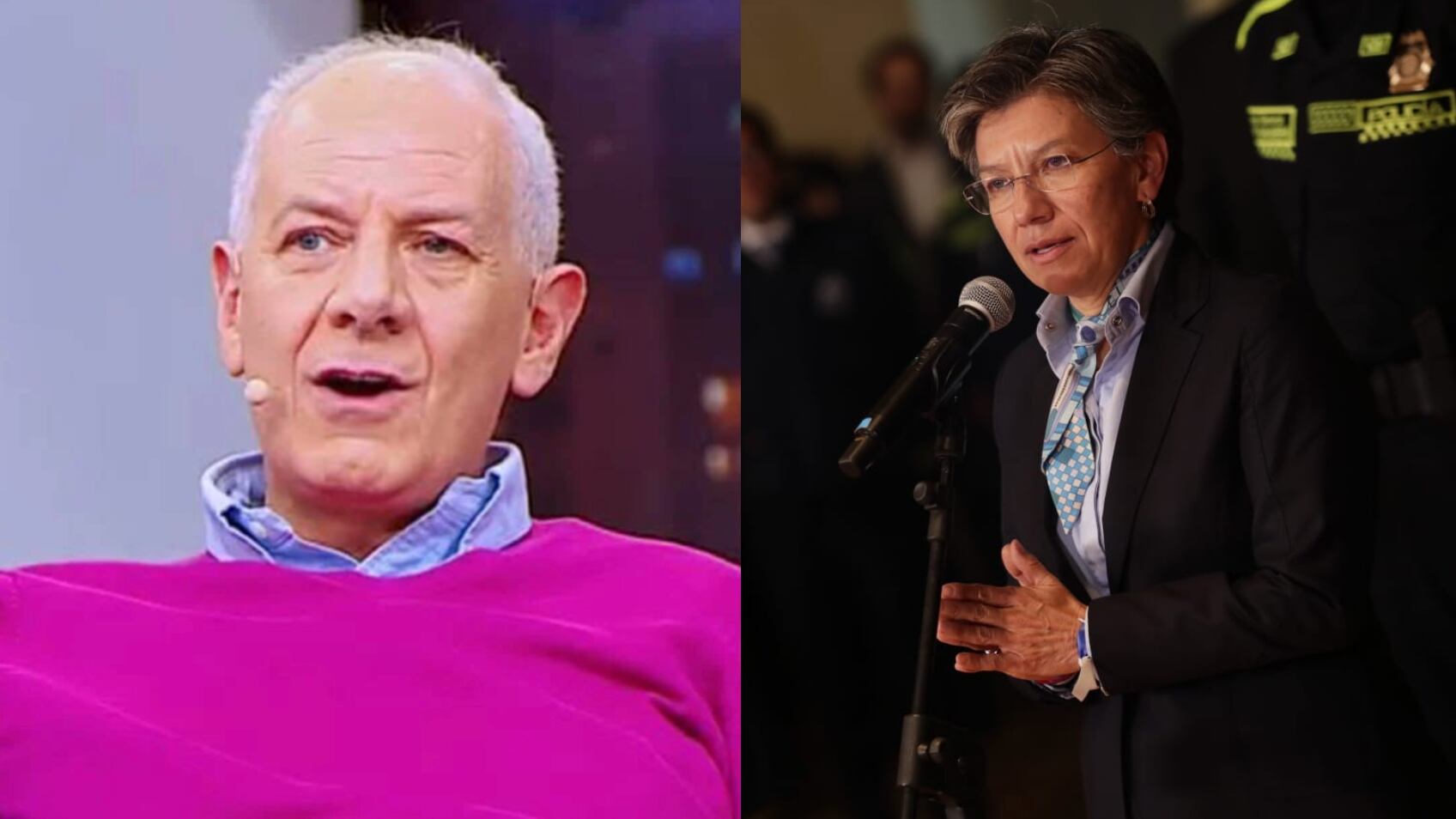 Felipe Zuleta y Claudia López