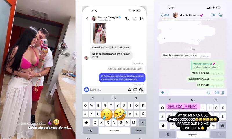 'La Segura' dio pistas de un embarazo pero con un incómodo giro