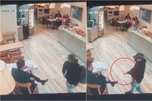 ¿Rompió récord? ladrón robó en menos de 20 segundos a cliente en reconocido restaurante en Bogotá