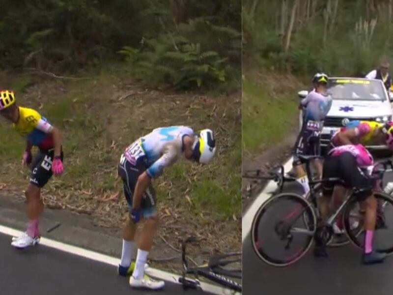 Tras fuerte caída en la Etapa 1, un aspirante al podio del Tour de Francia 2023 abandonó la competencia