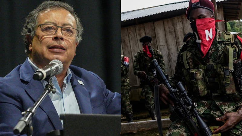 Petro se despachó contra el ELN por paro armado y dijo que la orden a la Fuerza Pública es atacar a esa guerrilla
