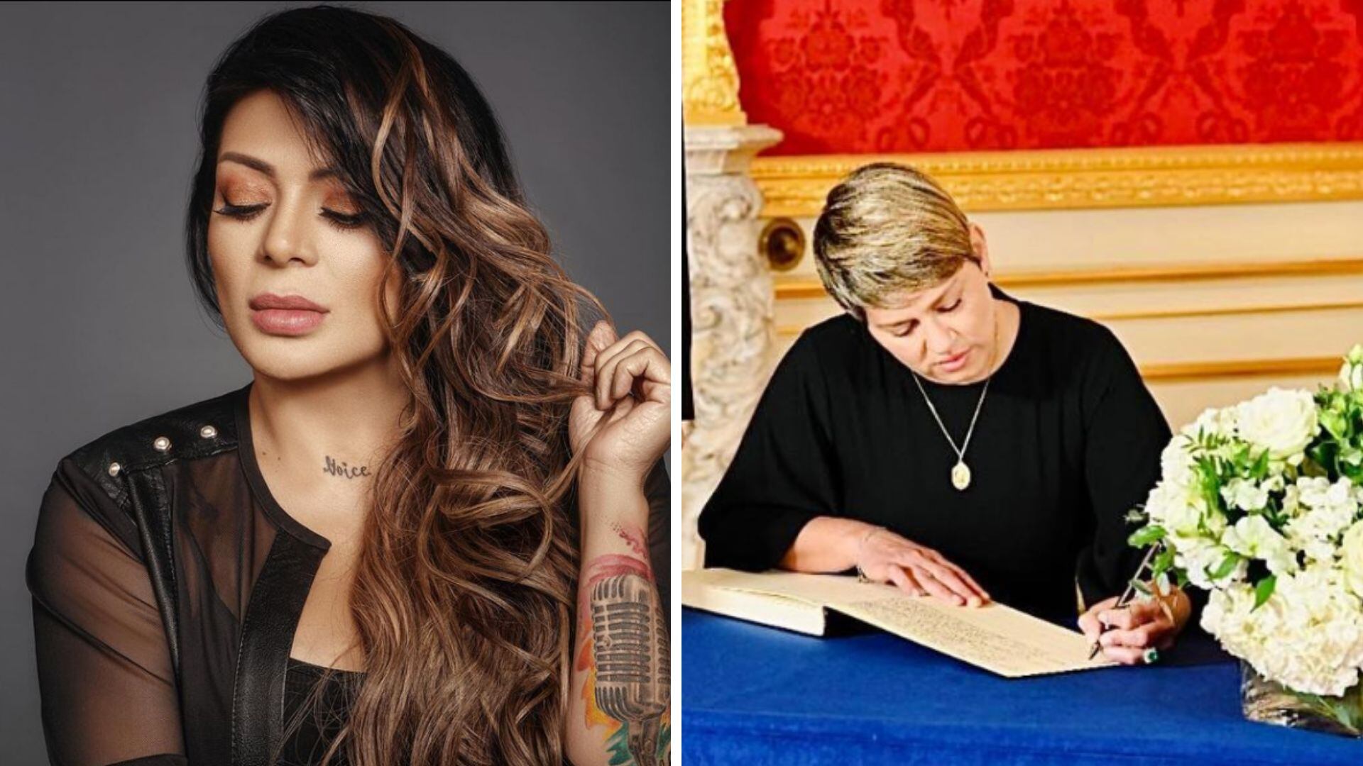 Marbelle lanzó sarcástico tuit en contra de la primera dama, Verónica Alcocer, por su visita a Londres.