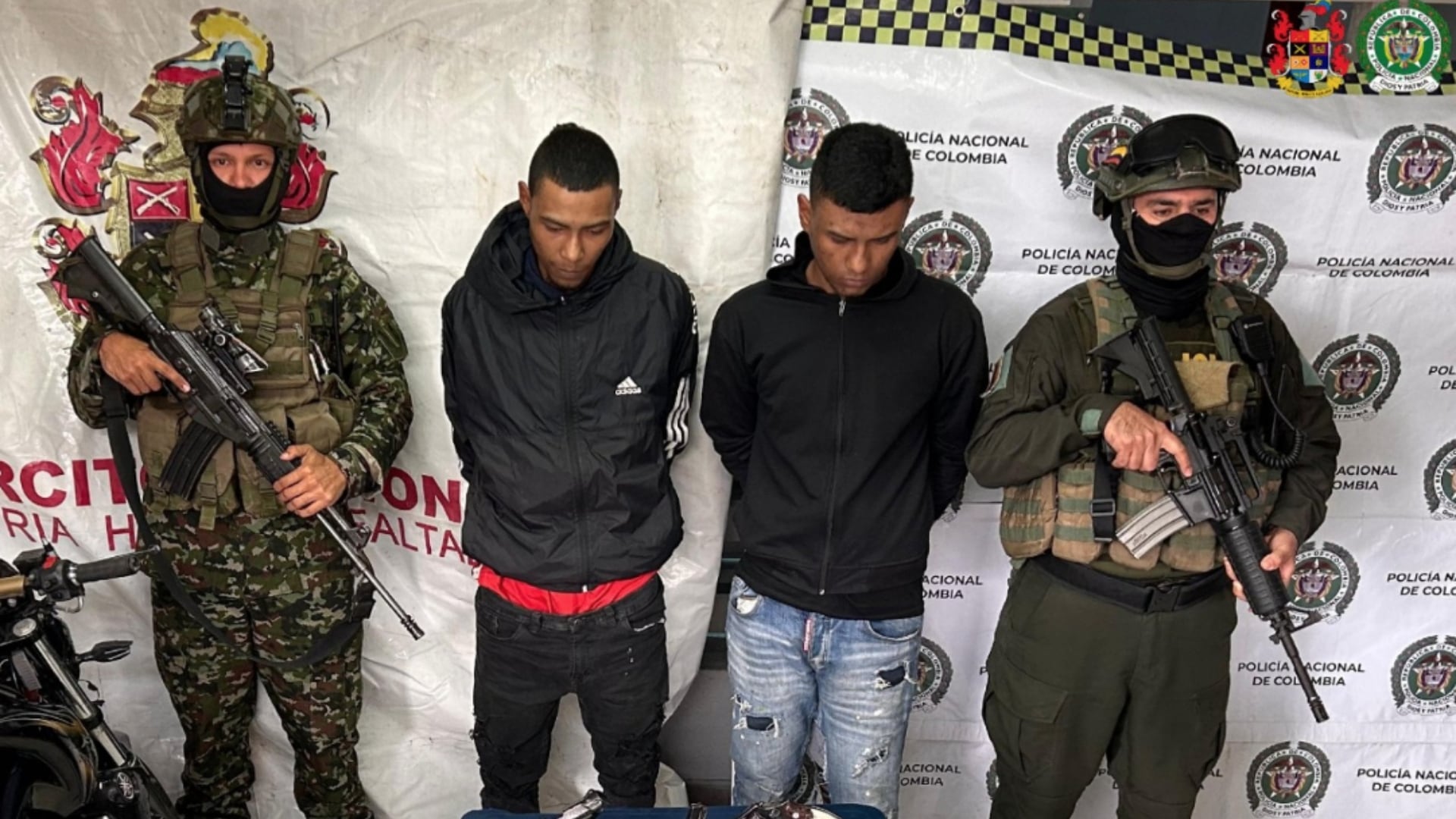 Judicializados integrantes de las disidencias de las Farc.