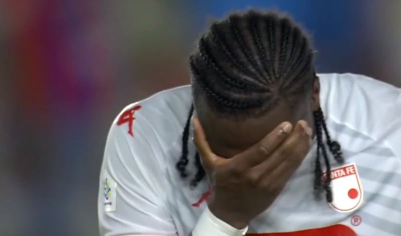 Rodallega pasó de la alegría al llanto y terminó desconsolando a todos