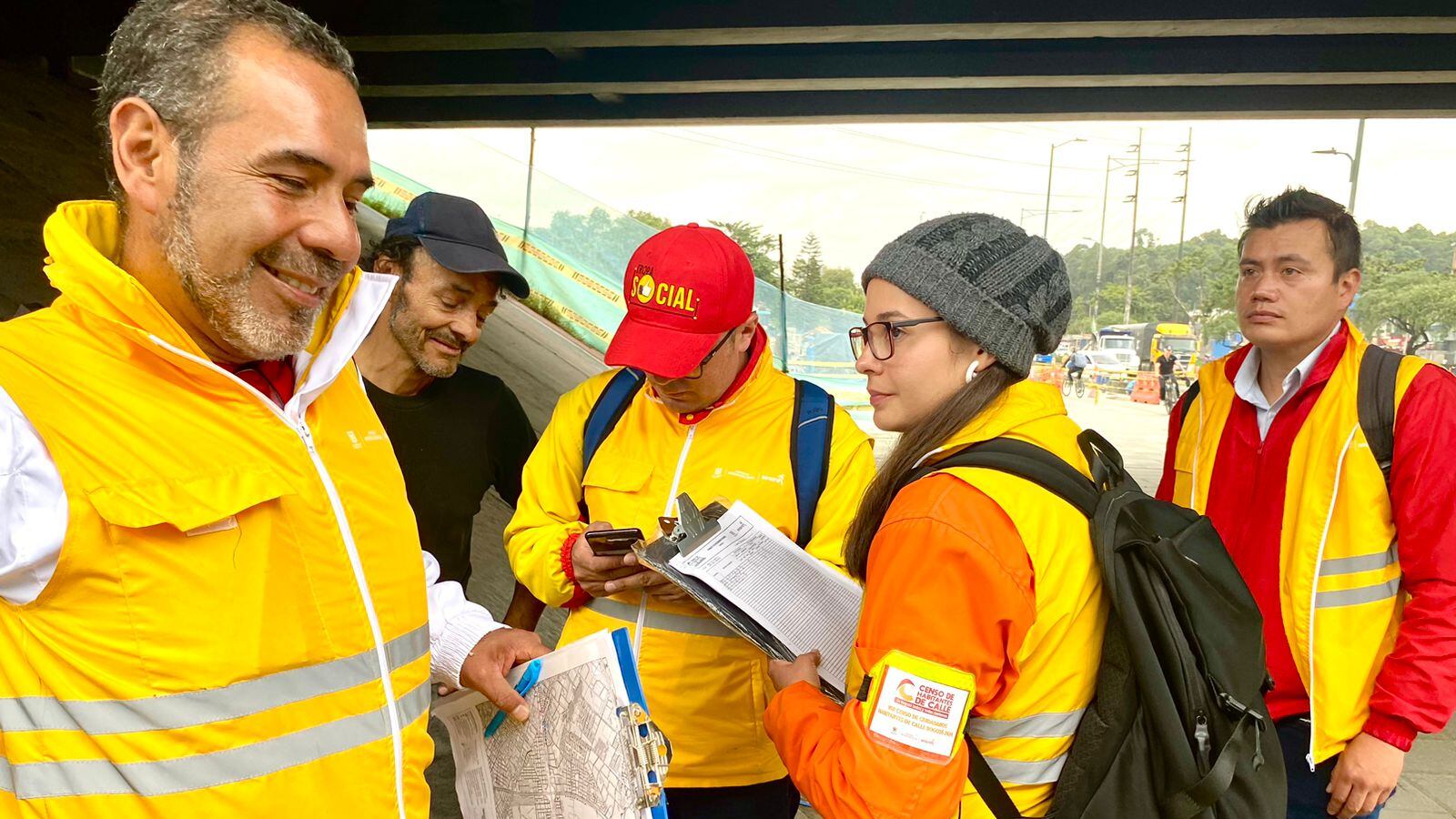 Censo a habitantes de calle en Bogotá