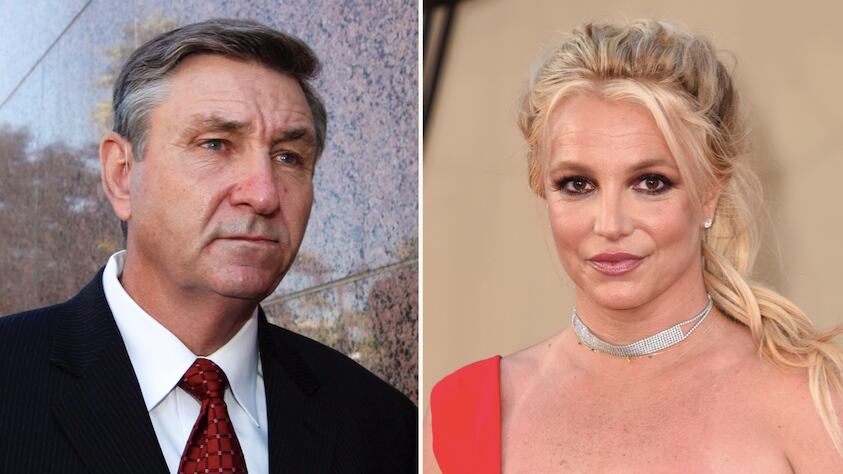 James y Britney Spears