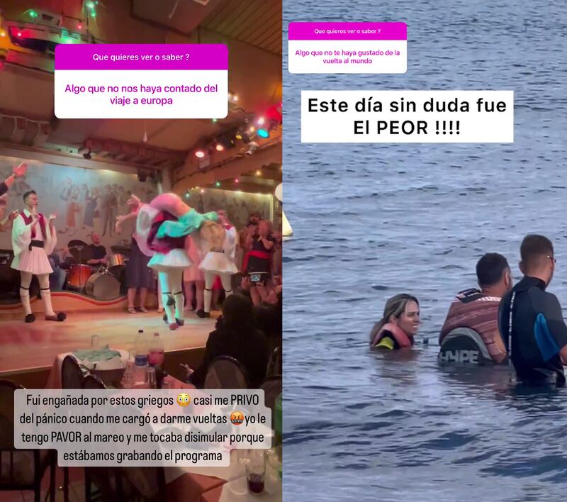 Mabel Cartagena mostró lo que más odió de 'La vuelta al mundo en 80 risas'