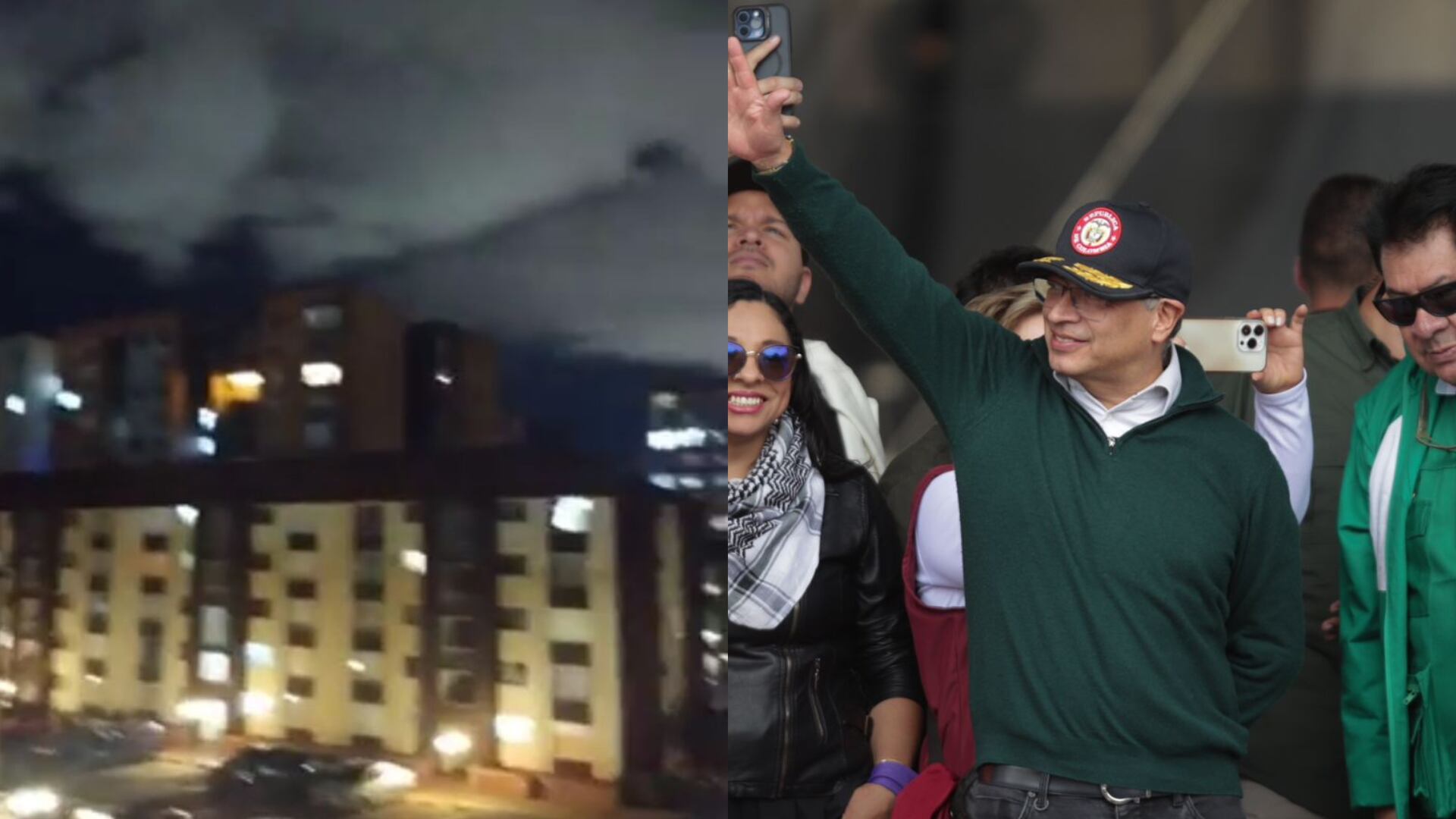 Cacerolazo contra Petro sorprende en Bogotá