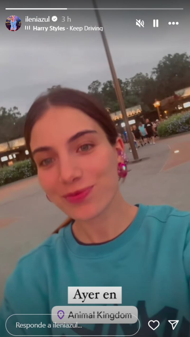 Viaje de Ilenia Antonini a EE.UU