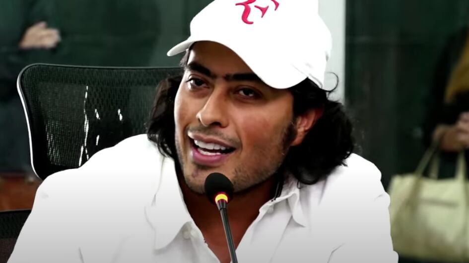 Hijo de Gustavo Petro, Nicolás Petro en la Asamblea del Atlántico