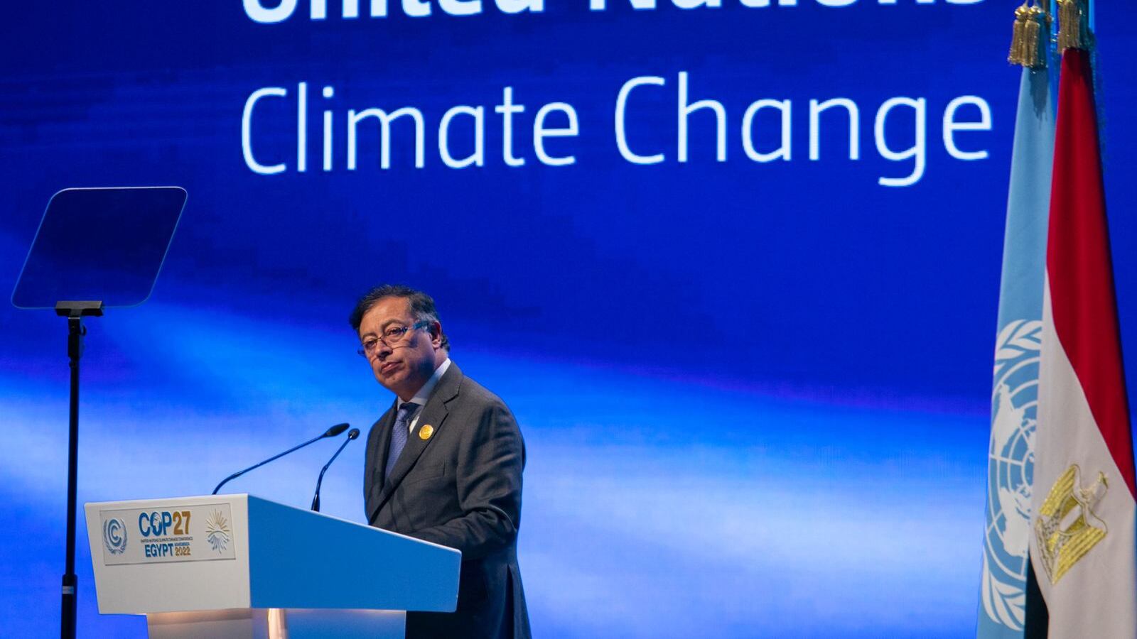 Presidente Gustavo Petro en Egipto.