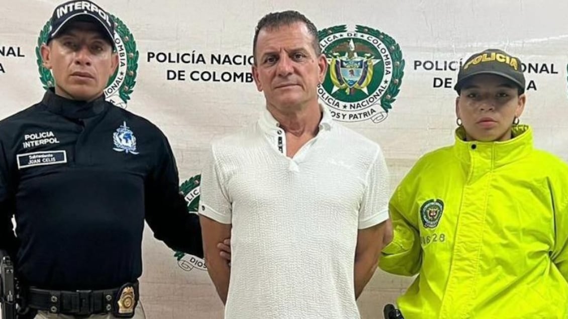 Capturan en Barranquilla a Gigliotti Massimo, presunto capo de la mafia italiana.