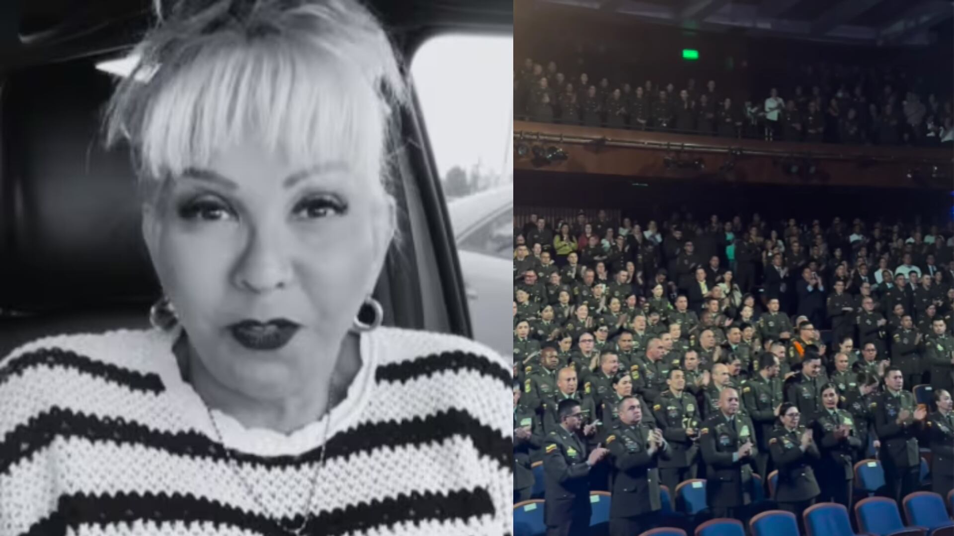 Uniformados de la Policía le hicieron hermoso homenaje a la ‘Gordita Fabiola’