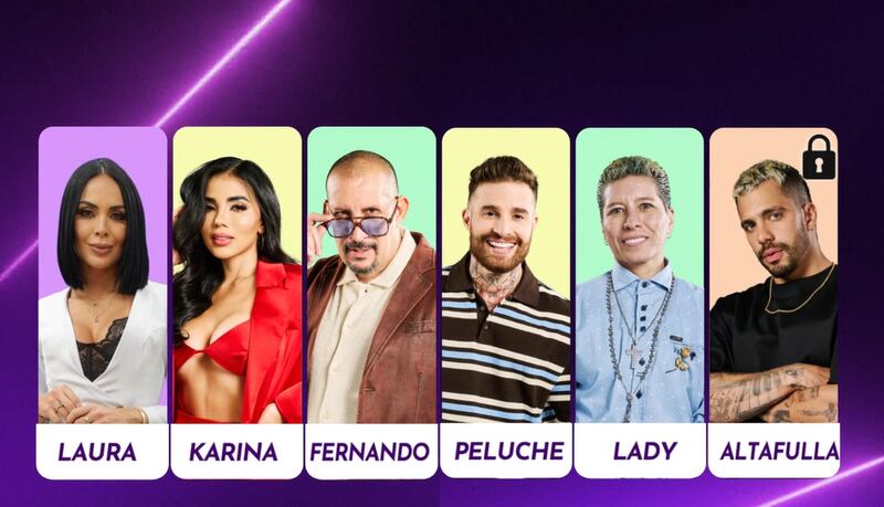 Nominados de 'La casa de los famosos Colombia 2'