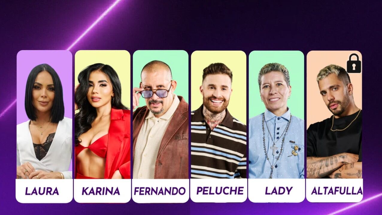 Nominados de 'La casa de los famosos Colombia 2'