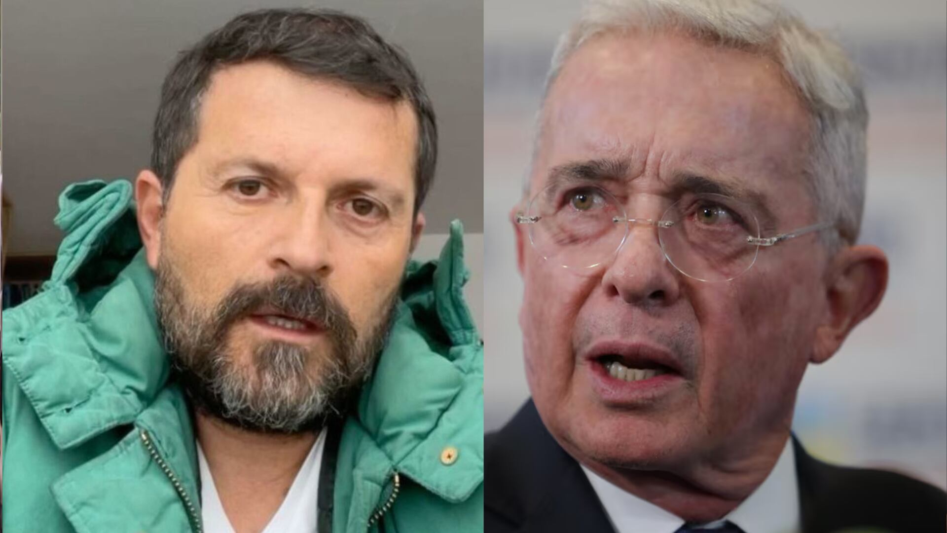 Julio César Herrera y Alvaro Uribe