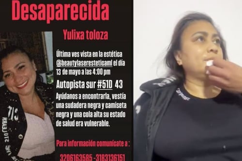 Revelan preocupantes videos de Yulixa Toloza en centro estético de Venecia antes de su desaparición