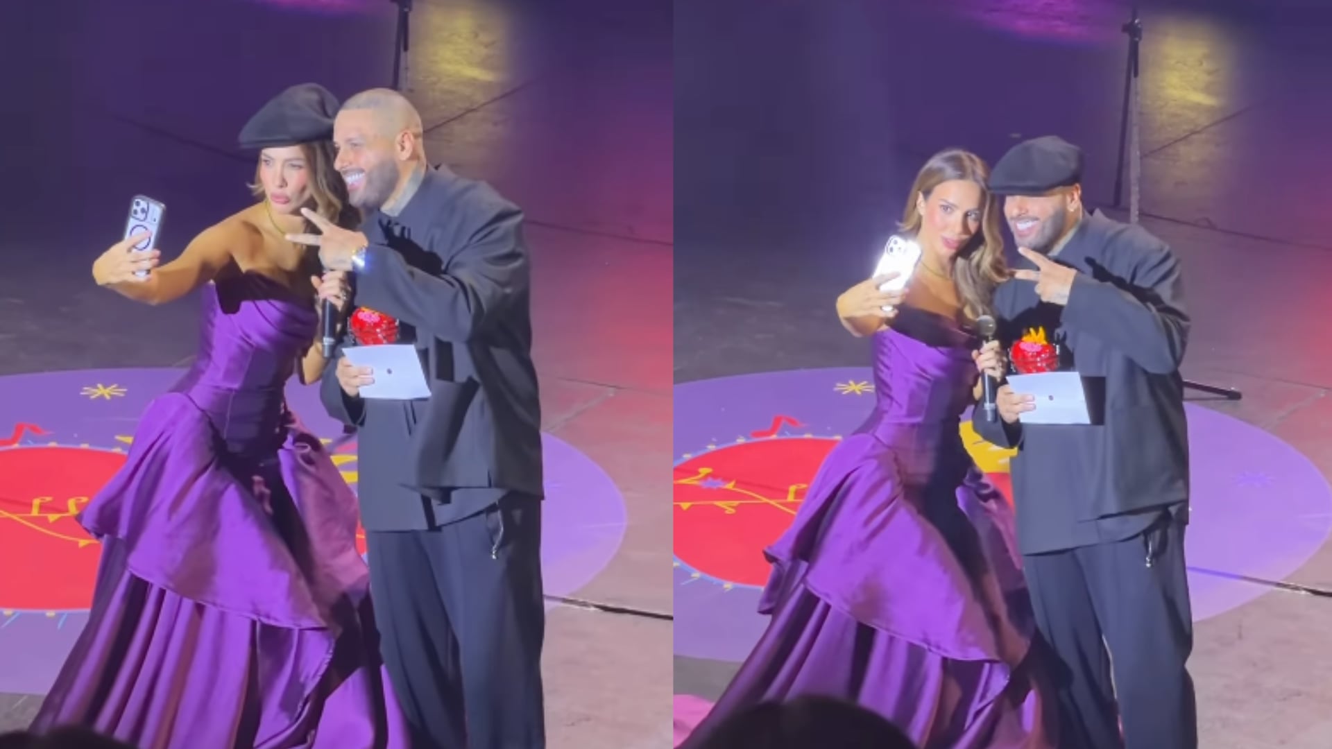 Violeta Betgonzi y Nicky Jam