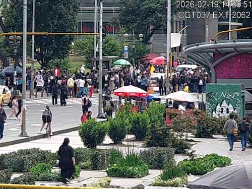 Marchas en Bogotá paralizan la movilidad y la operación de TransMilenio en varios puntos de la ciudad