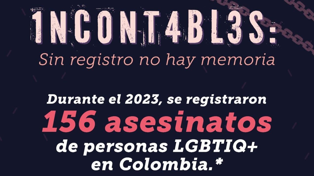 Ya está disponible el informe de Caribe Afirmativo ‘Incontables: sin registro no hay memoria’, en donde presentan un panorama de la situación de derechos humanos de personas #LGBTIQ+ en Colombia.