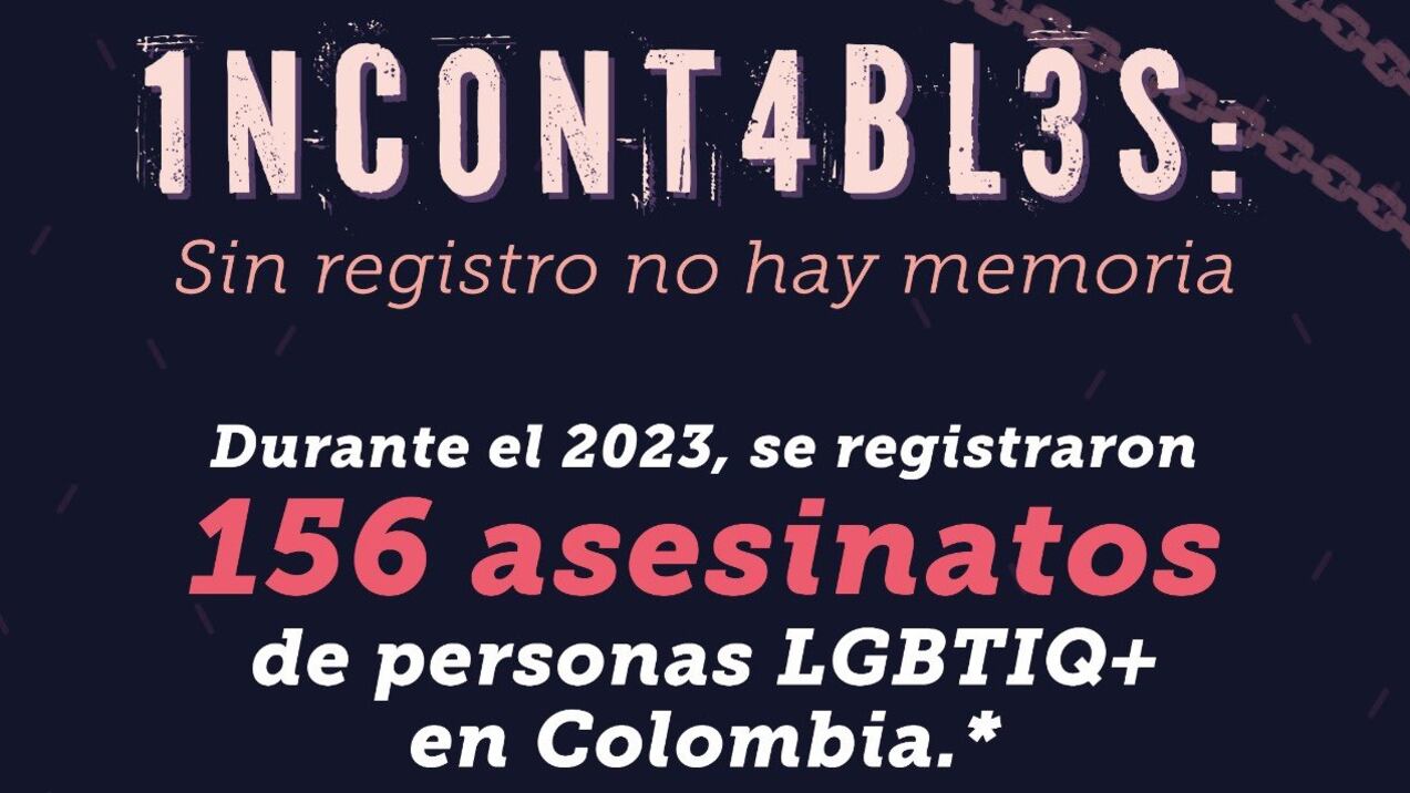Ya está disponible el informe  de Caribe Afirmativo ‘Incontables: sin registro no hay memoria’, en donde presentan un panorama de la situación de derechos humanos de personas #LGBTIQ+ en Colombia.