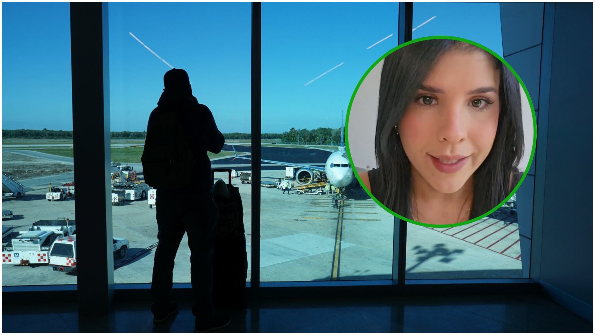 Familia colombiana denuncia trato inhumano y humillaciones en el aeropuerto de Cancún (Elizabeth Ruiz @Cuartoscuro y TikTok: @ginistoro)