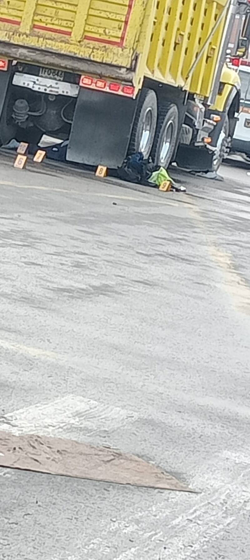 Fatal accidente Avenida Guayacanes en Bogotá.