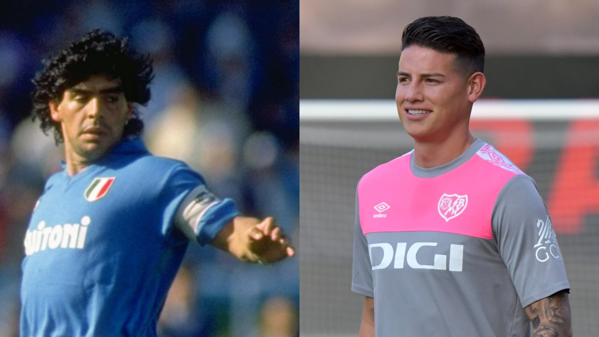 Presidente del Rayo Vallecano comparó a James Rodríguez con Diego Maradona
