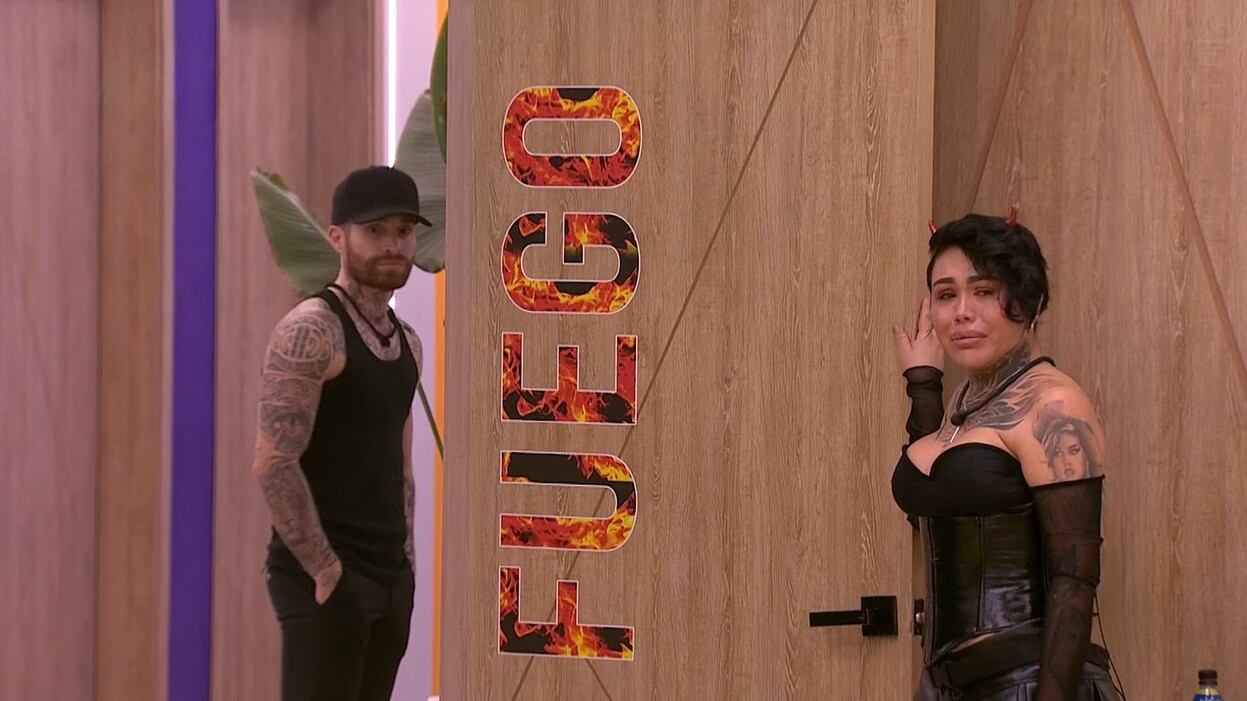 Yina Calderón fue la encargarda de cerrar el cuarto fuego de 'La casa de los famosos Colombia 2'