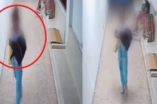 En video: mujer sacó a un bebé de la sala de maternidad, capturan a presunta raptora de recién nacido