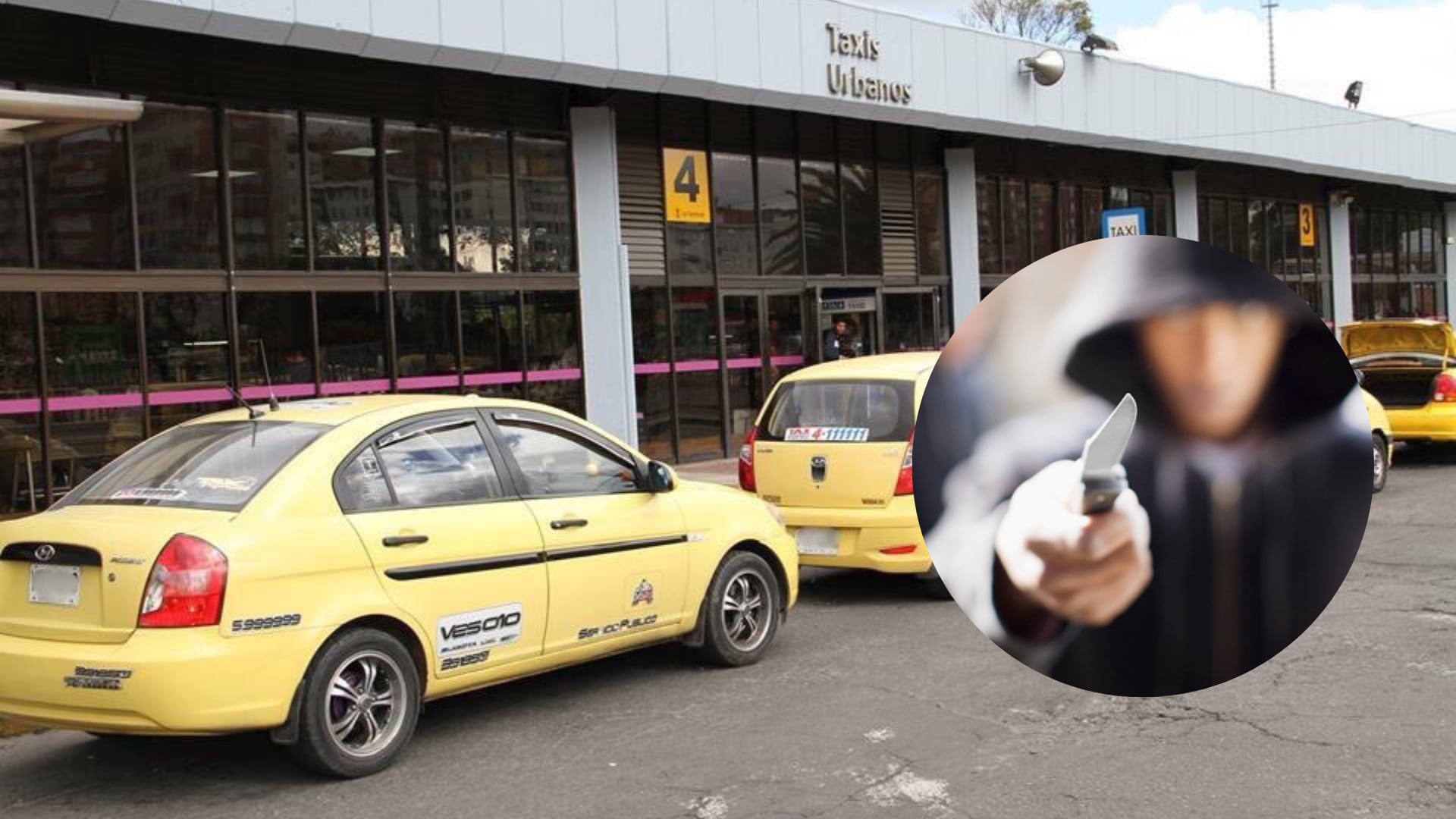 Violento hurto a taxista en Kennedy.