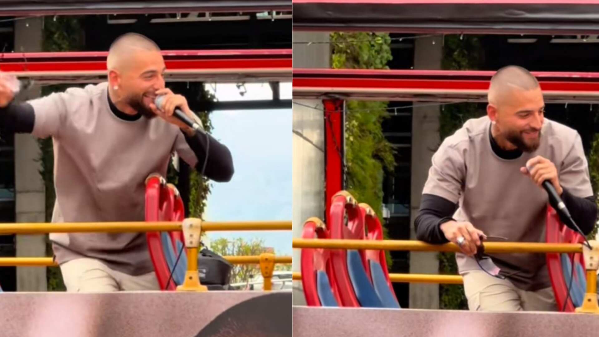 Maluma sorprendió a sus fans de Medellín por su nueva canción