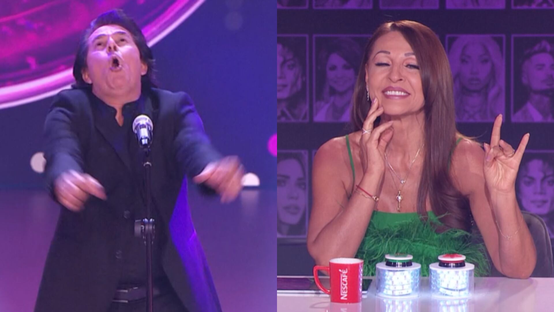 Raphael de ‘Yo Me Llamo’ casi desconfigura el erizómetro de Amparo Grisales