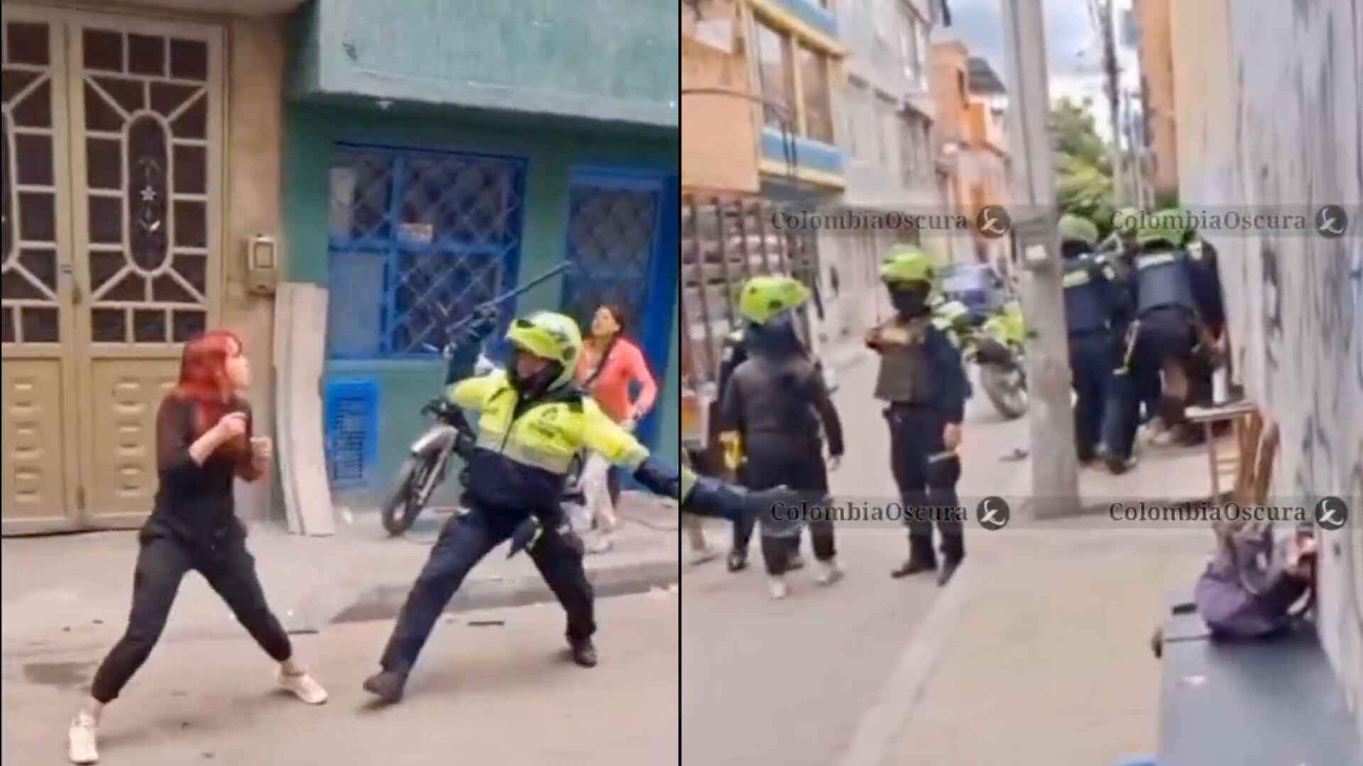 Brutal golpiza policial en Kennedy