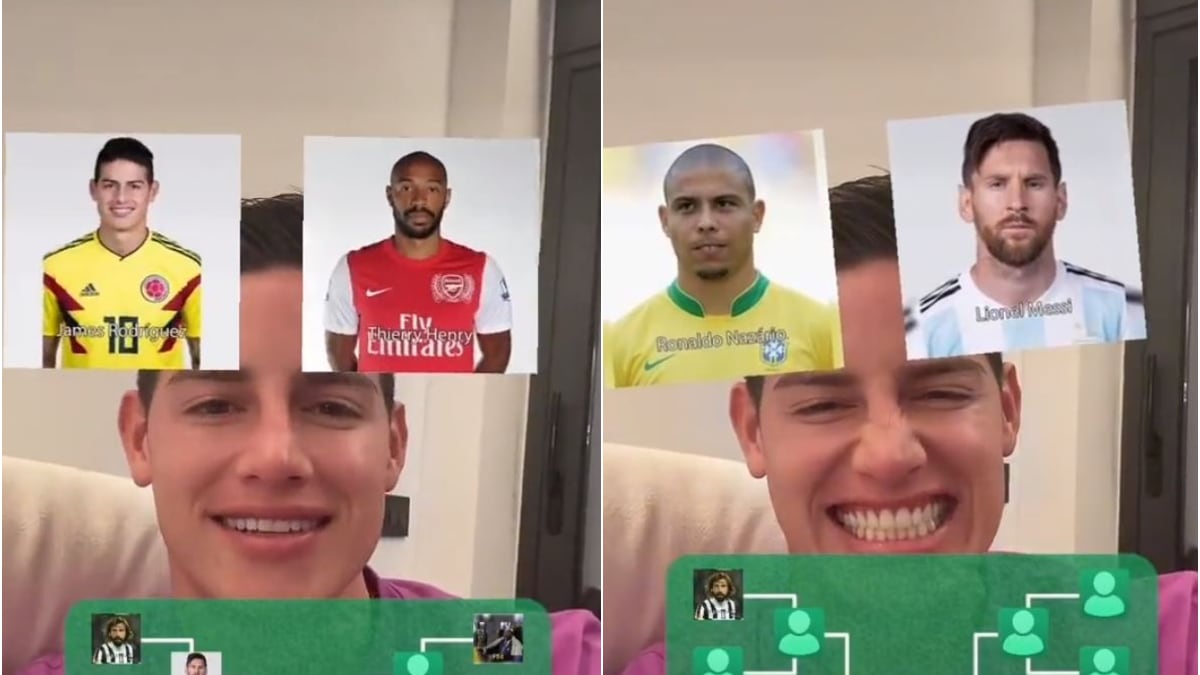 James causó polémica al elegir al mejor jugador de todos en un reto