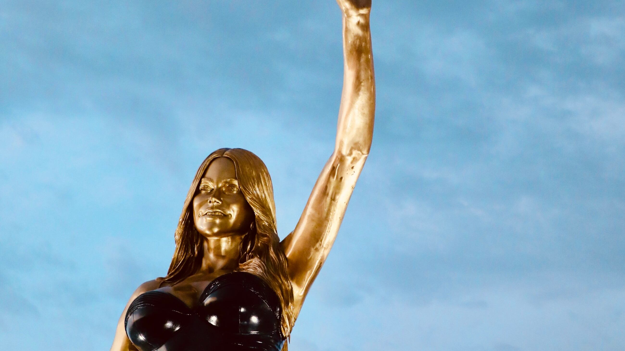 En fotos: Sofía Vergara ya tiene su escultura en el Gran Malecón de Barranquilla.